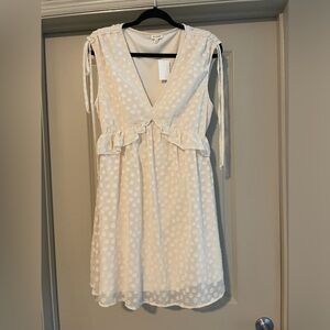Women’s cream summer dress